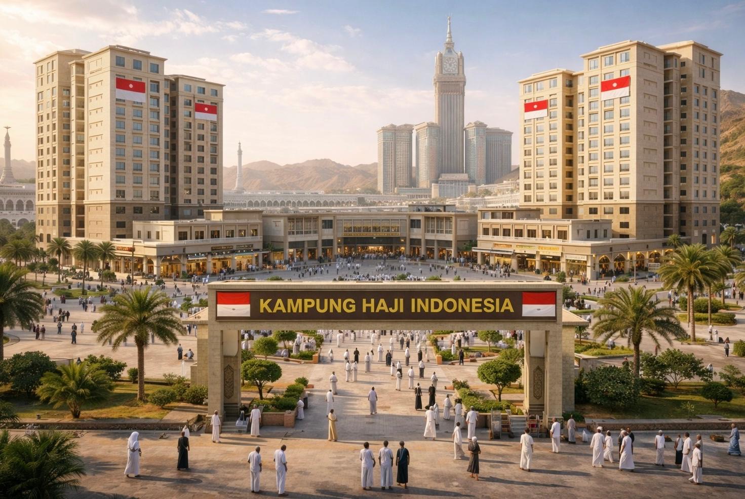 Pemerintah Alokasikan Ratusan Juta Dolar untuk Kampung Haji Indonesia